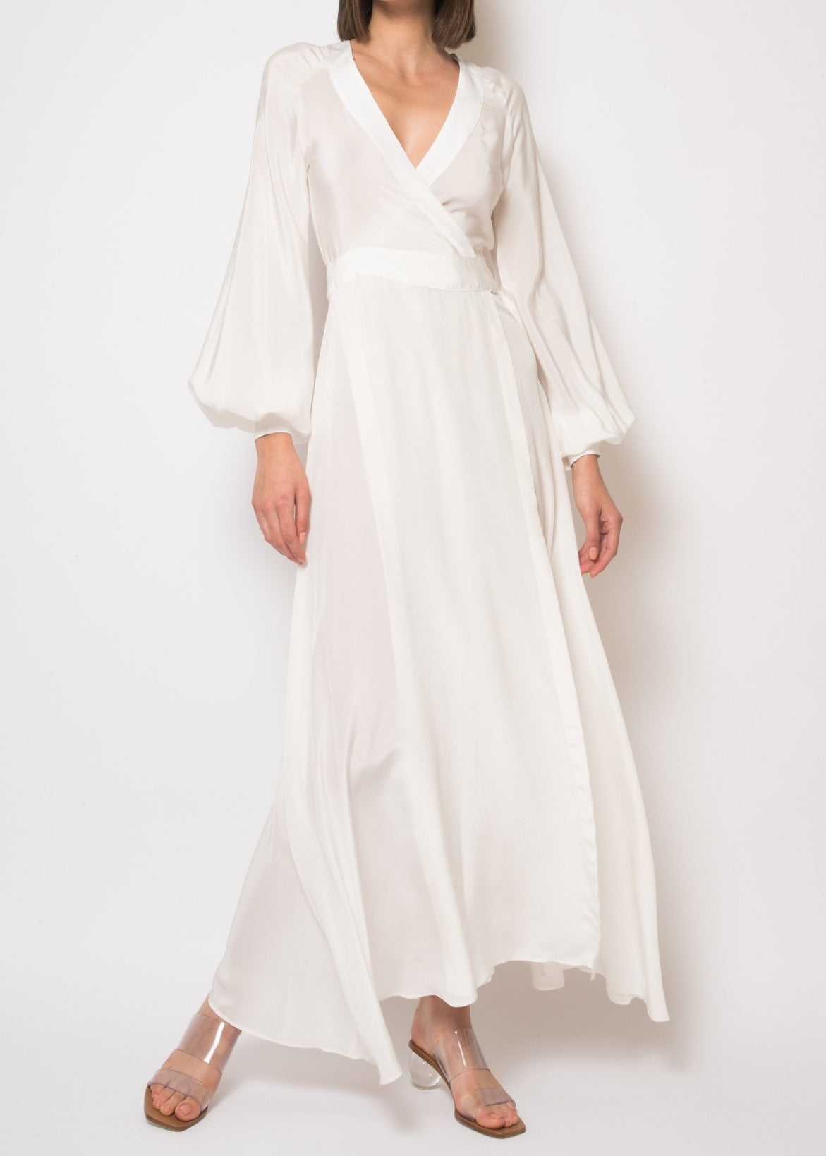 Ursula White Open Back Maxi Dress Medium / White Ursula White Open Back Maxi Dress Medium / White