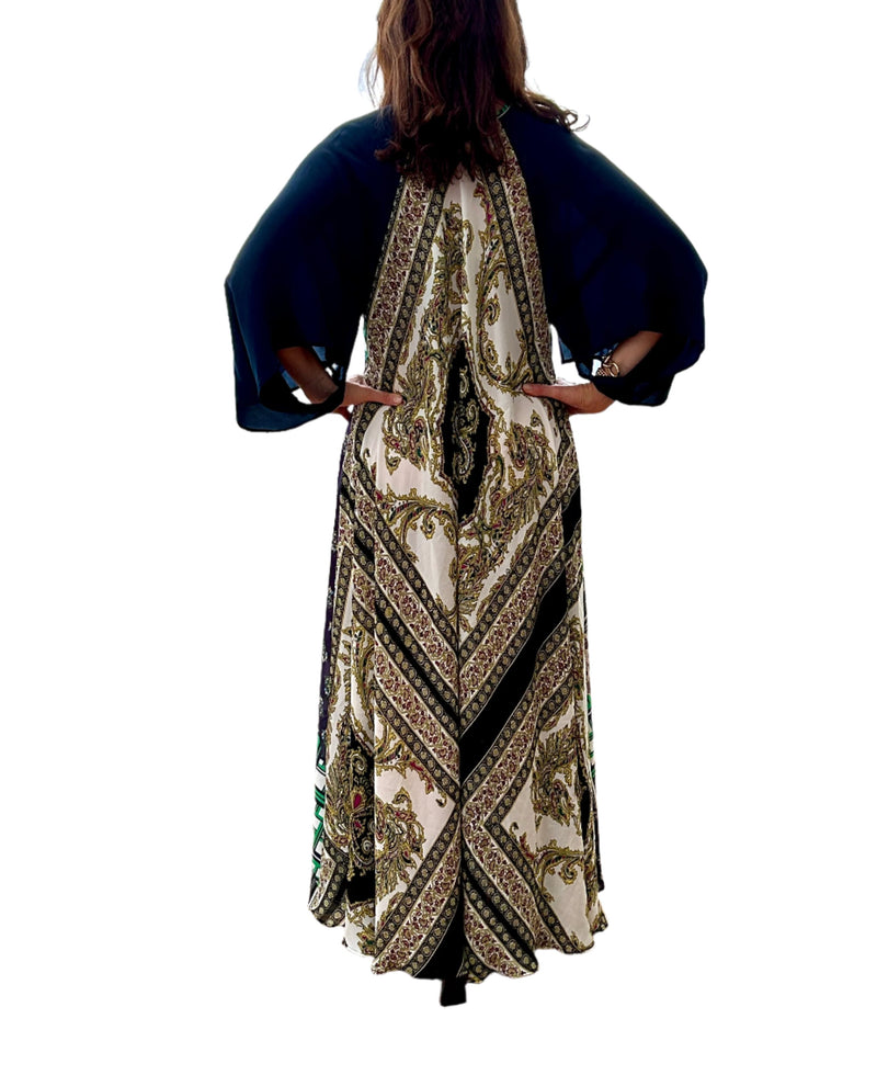 Penelope Scarf Print Kaftan