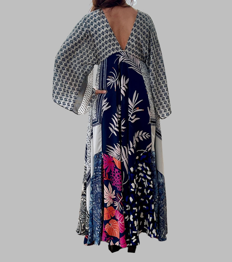 Sabrina Patchwork Kaftan