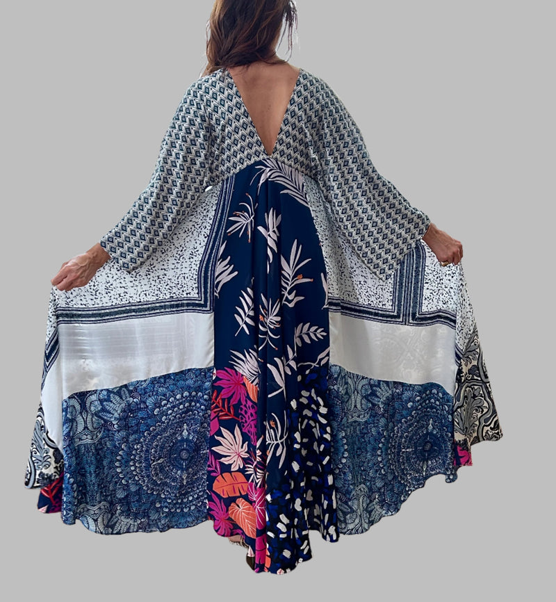 Sabrina Patchwork Kaftan