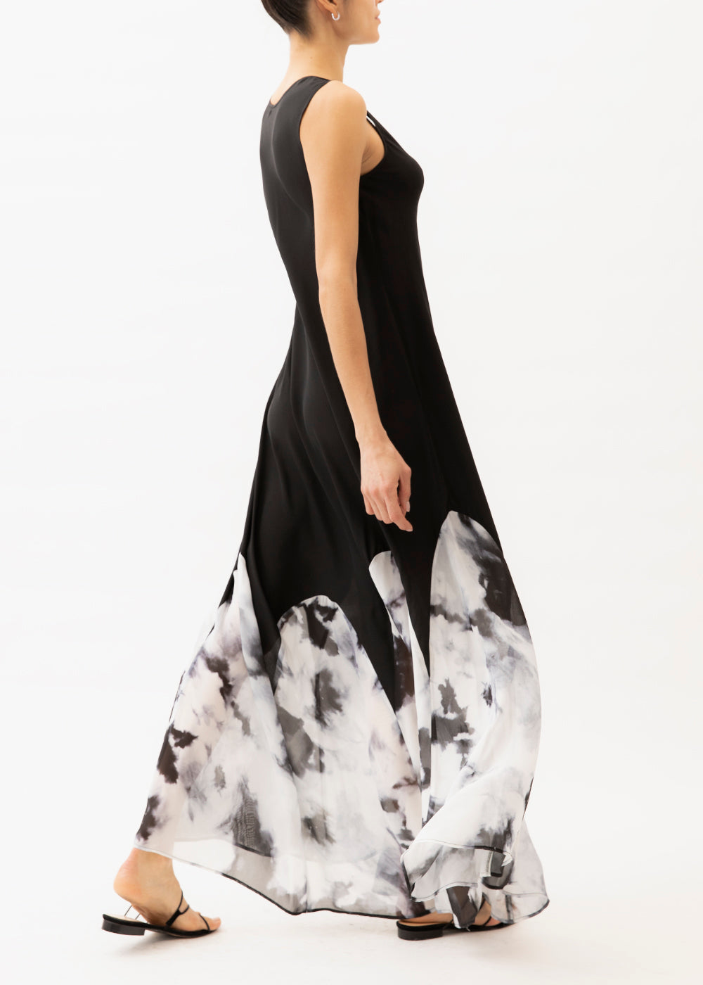 margaux maxi dress Margaux Black Degrade Maxi Dress