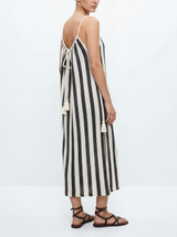 Delia Handloomed Long Sleeveless Kaftan