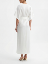 Norma white maxi dress