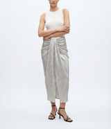 Francesca Silver Bubble Skirt