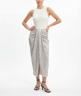 Francesca Silver Bubble Skirt