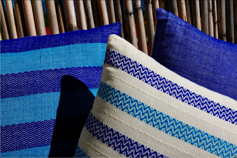 handwoven cushion