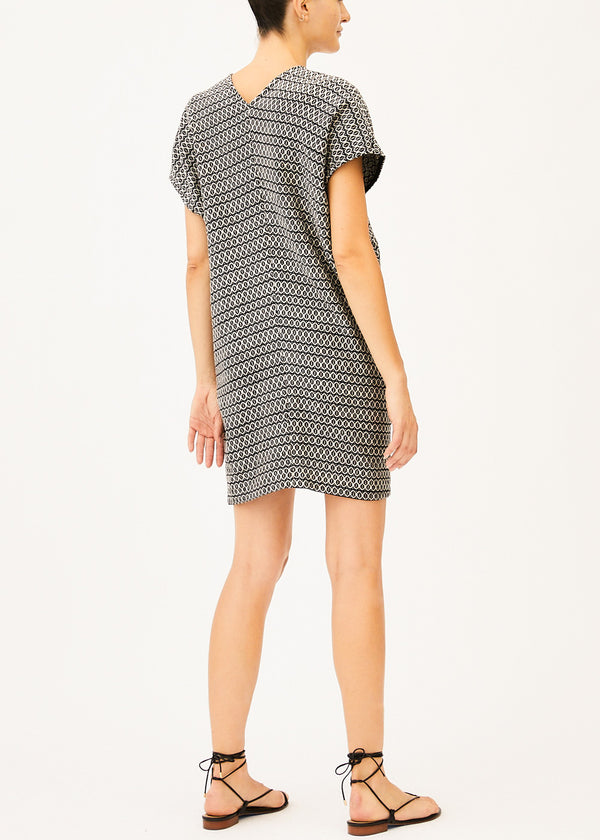 mini handwoven dress with pockets