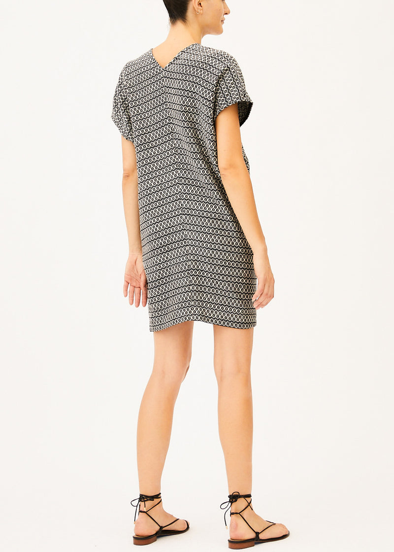 mini handwoven dress with pockets