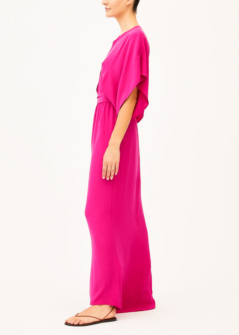 maxi pink dress